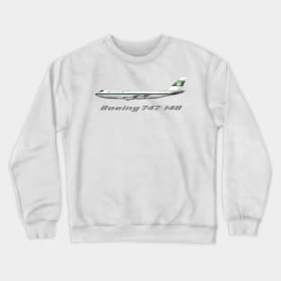 Irish Aer Lingus, First 747-100 St Patrick Tee Shirt Version Crewneck Sweatshirt